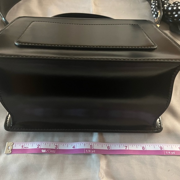 Marc Jacobs Black Satchel with Gold Accents-The Uptown - Picture 7 of 16